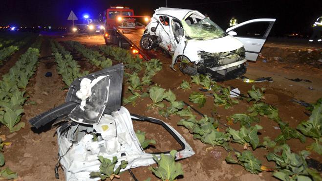 ACCIDENTE EN TORRE PACHECO