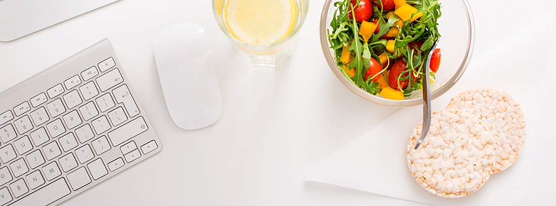 Comer de forma saludable en el trabajo
