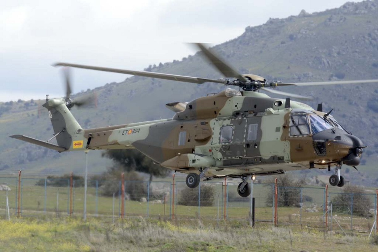 El Ejército español desplegará en Irak los nuevos helicópteros NH90