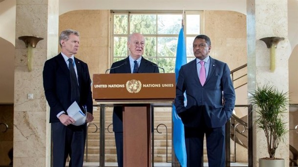 Representantes de la ONU y de Estados Unidos iniciarán conversaciones para la paz de Siria