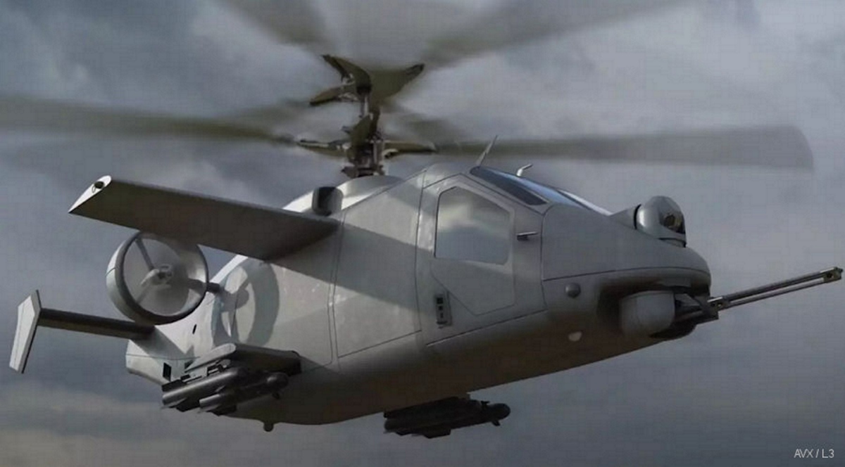 AVX y L3Harris presentan una maqueta del diseño del nuevo helicóptero de ataque estadounidense