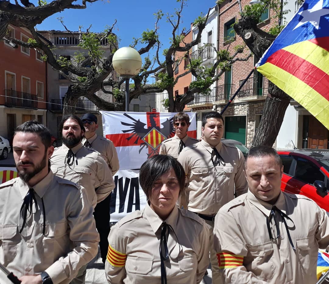 Investigados 28 miembros de un grupo identitario independentista por asaltar un acto de Tabarnia