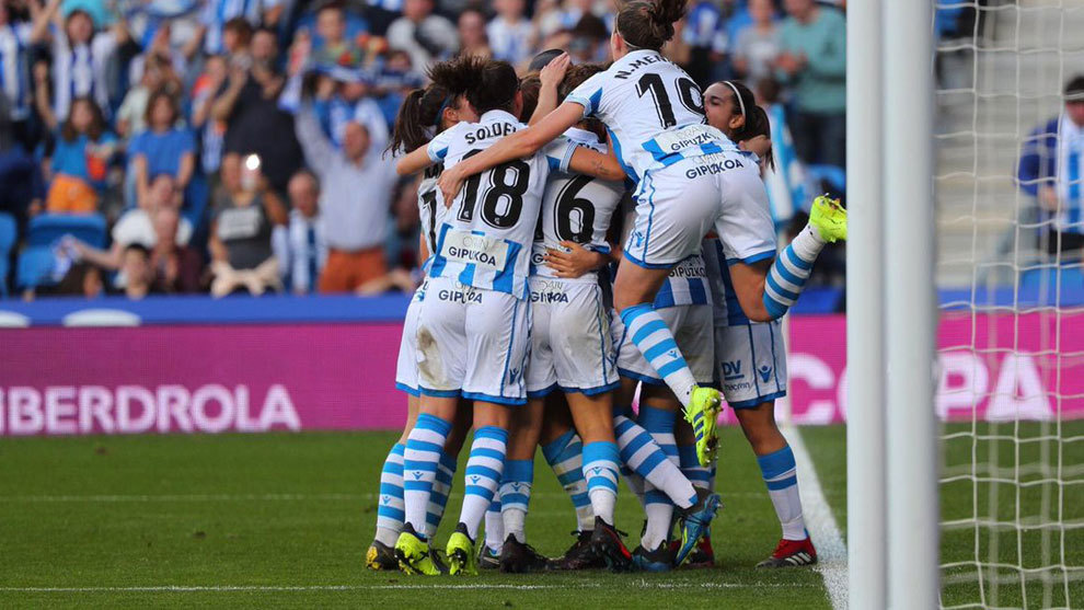 La Real Sociedad femenina hace historia y jugará su primera final de Copa