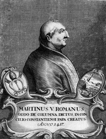 Martín V, el Papa que puso fin al Cisma de Occiente