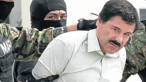 El Chapo guzman condenado a cadena perpetua.