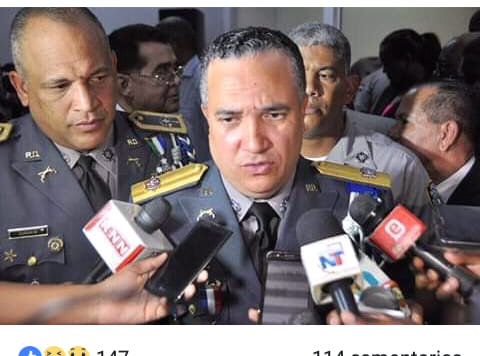 EL director de la policia ney aldrin BAUSTISTA