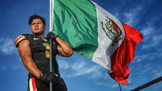 Máximo Gonzáles. El mejor defensivo del International Pro Day NFL
