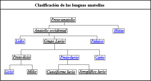 Las diferencias y similitudes entre las lenguas Anatolias