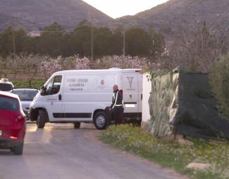 Un hombre mutilado en el mes de febrero