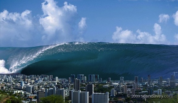 El tsunami asiático: Una ola devastadora