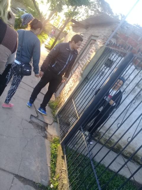 El Concejal Basualdo sigue recorriendo los barrios con su equipo de campaña.