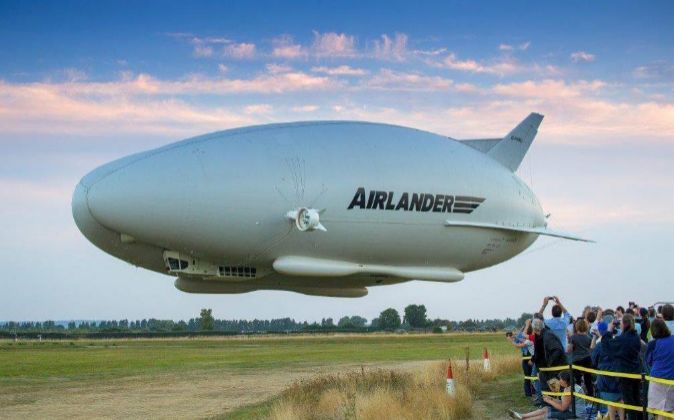 Airlander 10, el avión más grande del mundo, se estrella en su segundo vuelo