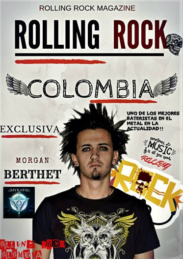 MORGAN BERTHET HABLA EN EXCLUSIVA PARA ROLLING ROCK COLOMBIA