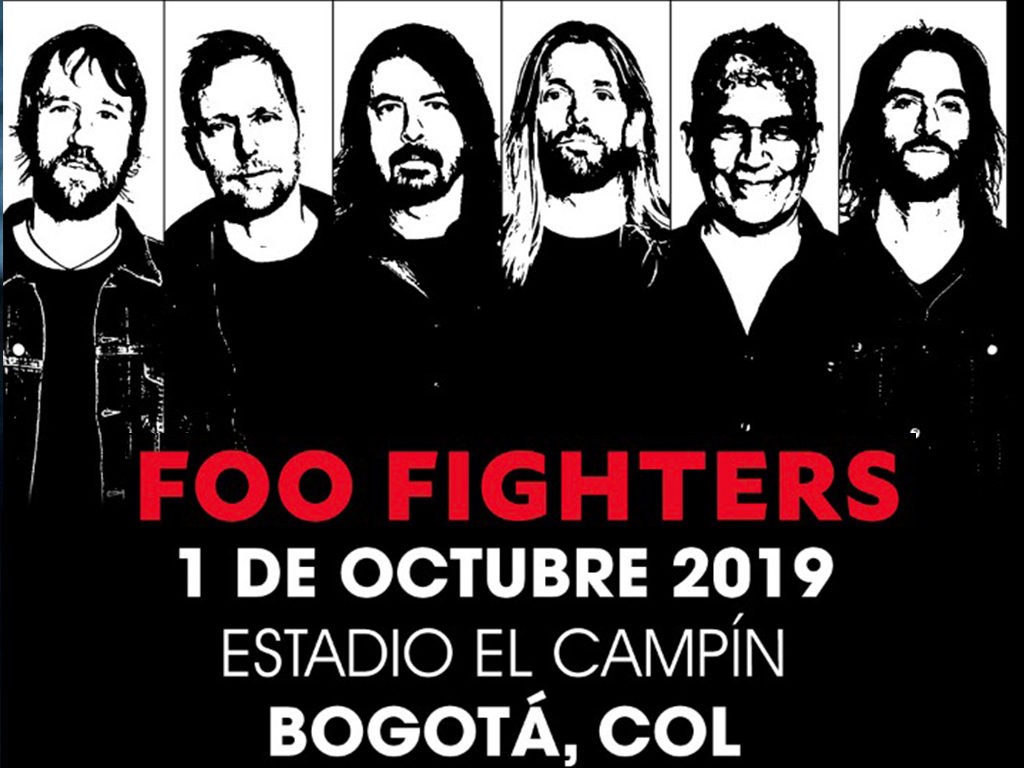 FOO FIGHTERS REGRESA A COLOMBIA