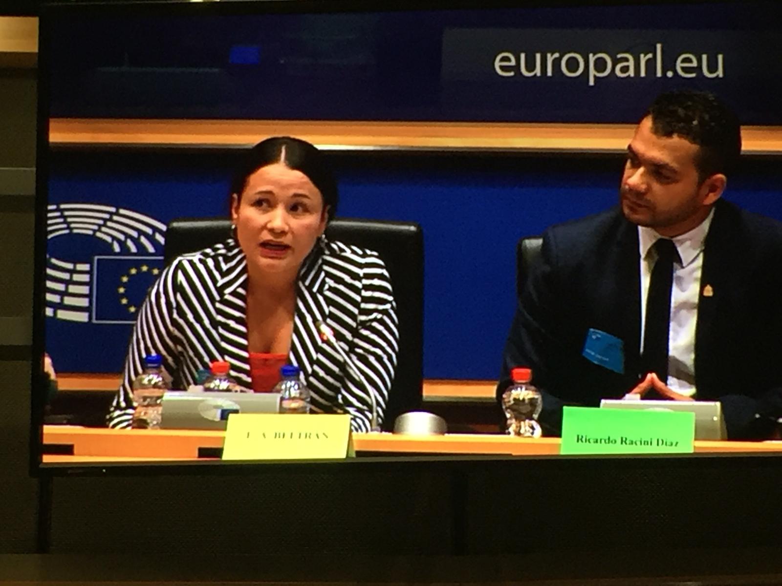 Docente de UNIMINUTO S.P. en el Parlamento Europeo