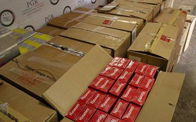 Nuevo León.– Aseguran 11 millones de cigarros en el estado  