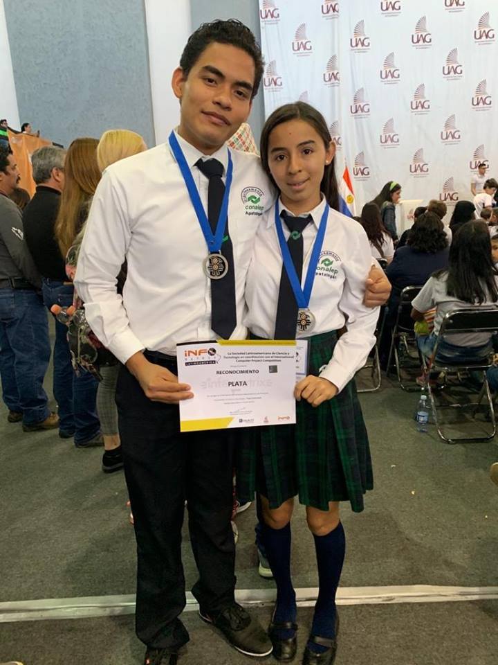 Estudiantes de Conalep ganan medalla de plata en competencia Infomatrix