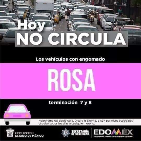 Hoy no circulan 
