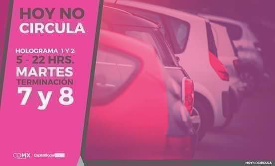 Hoy no ciruclan