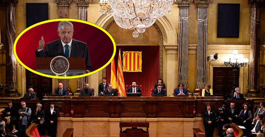 Parlamento de Cataluña apoya postura de AMLO sobre abusos cometidos durante la Conquista