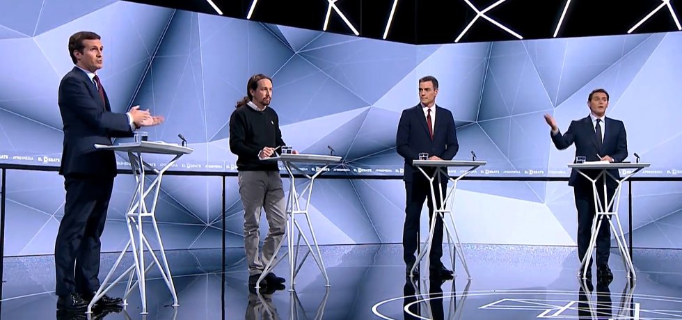 Los mejores momentos del debate electoral de Atresmedia