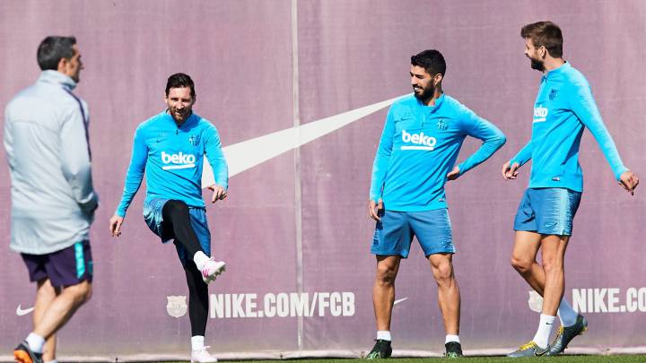 Valverde deja fuera a Messi, Busquets, Sergi Roberto y Rakitic 