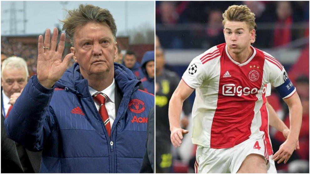 Van Gaal, sobre De Ligt: "Si fuera él, elegiría el Barça"
