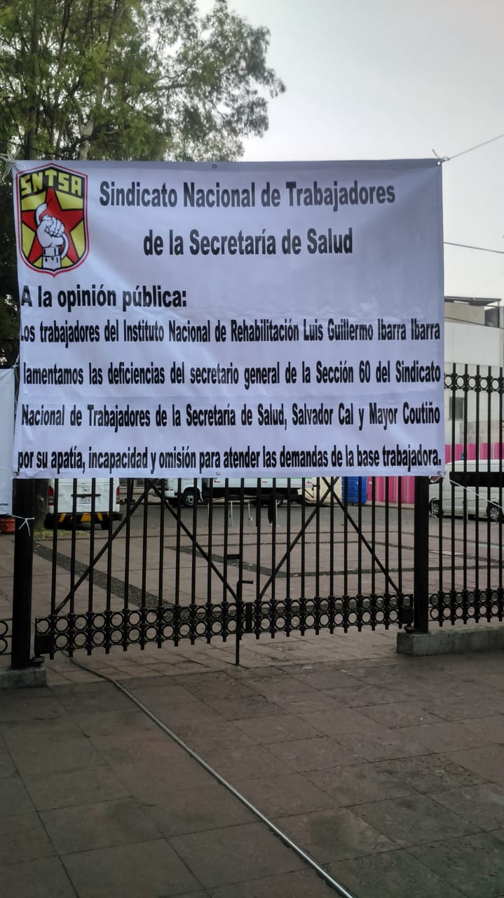 Líder  sindical utiliza recursos públicos para perpetuarse en el poder.