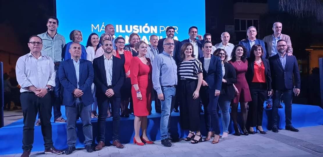 Presentación candidatura Partido Popular Alcantarilla 2019