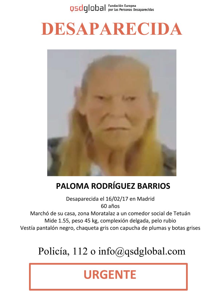 Hallada muerta la voluntaria social que desapareció el jueves en Madrid