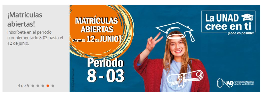 Es hora de lograr tus sueños (Matriculate ya)