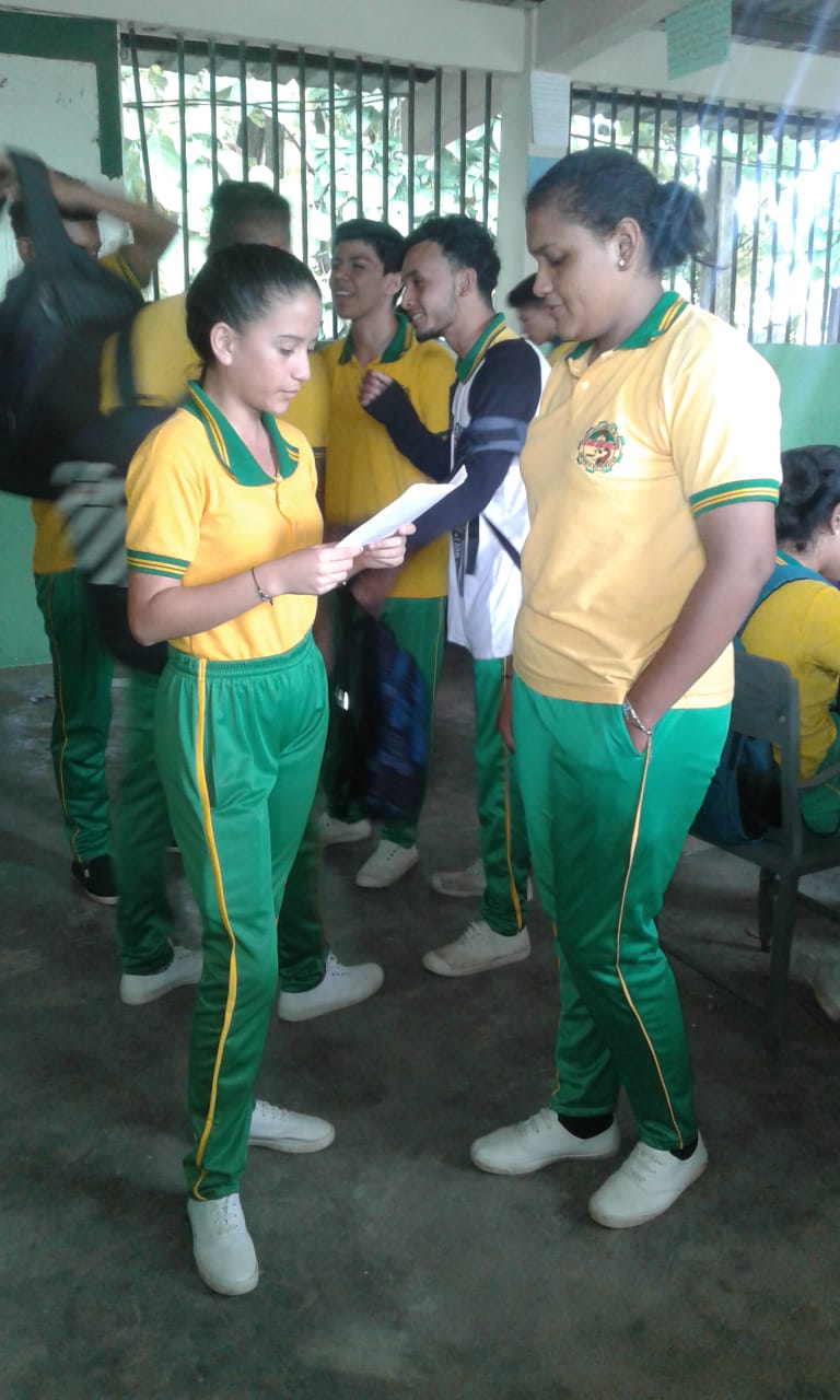 ABANDERADA DEL PLANTEL YAMILETH AGUIRRE RODRÍGUEZ