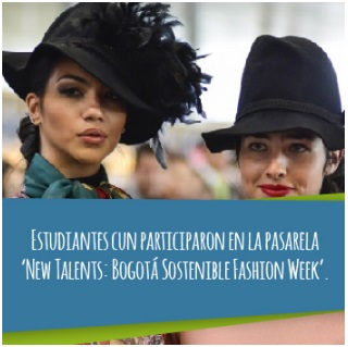 Estudiantes CUN participaron en la pasarela "New Talents: Bogotá sostenible Fashion Week"