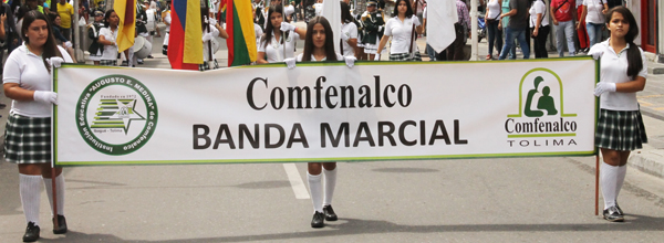 Banda Marcial del Colegio Comfenalco