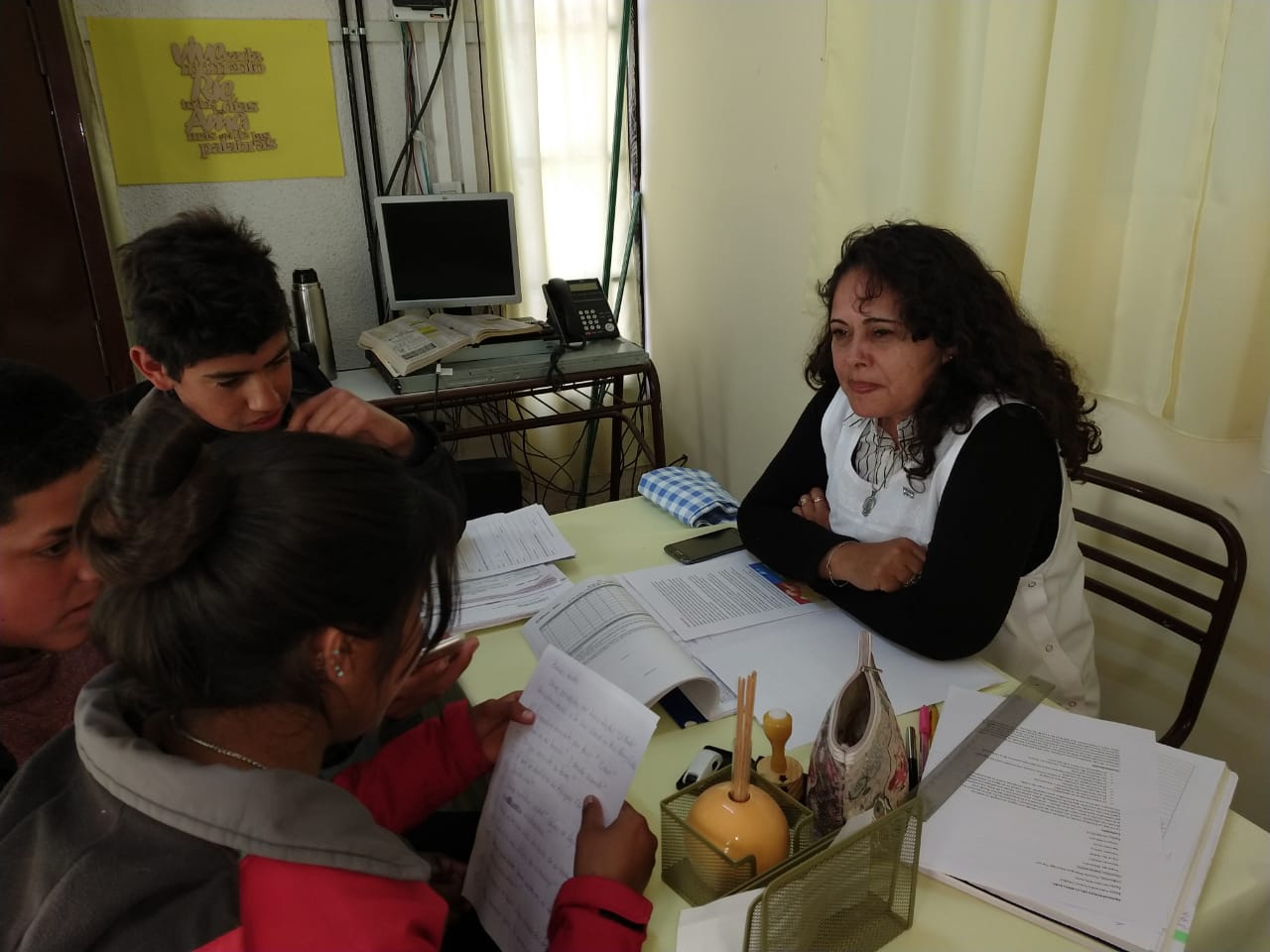 PROF. NANCY  G.VIDELA GRANADOS VICE DIRECTORA DE LA ESCUELA ALBERGUE DOMINGO FRENCH