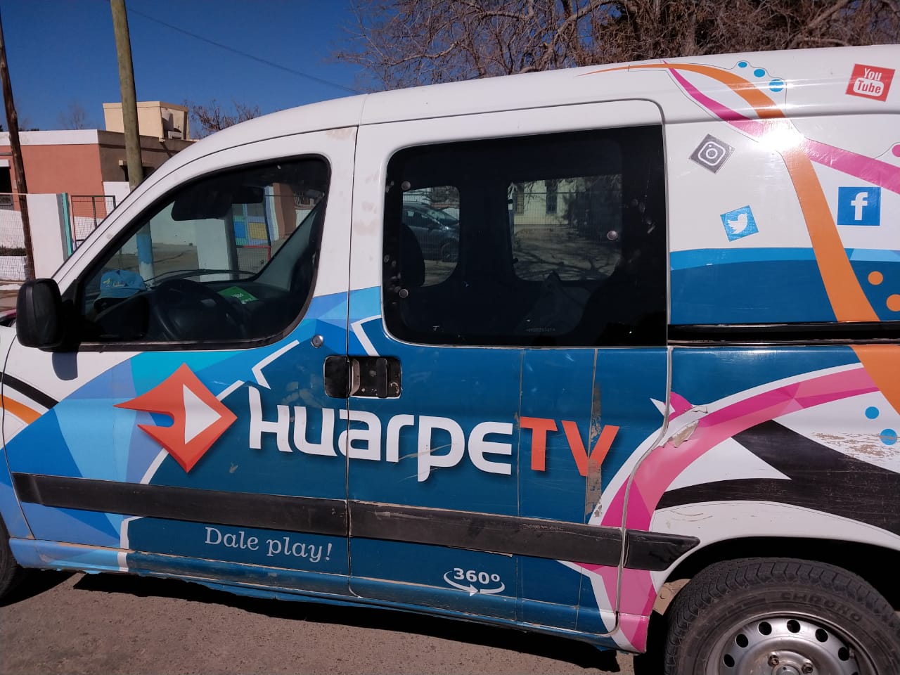 NOS VISITARON PERIODISTAS DEL DIARIO HUARPE