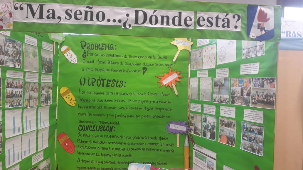 *Ma, seño... ¿Dónde está?*