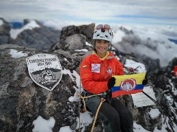 Ana María Giraldo approaches the dream of the 7 summits