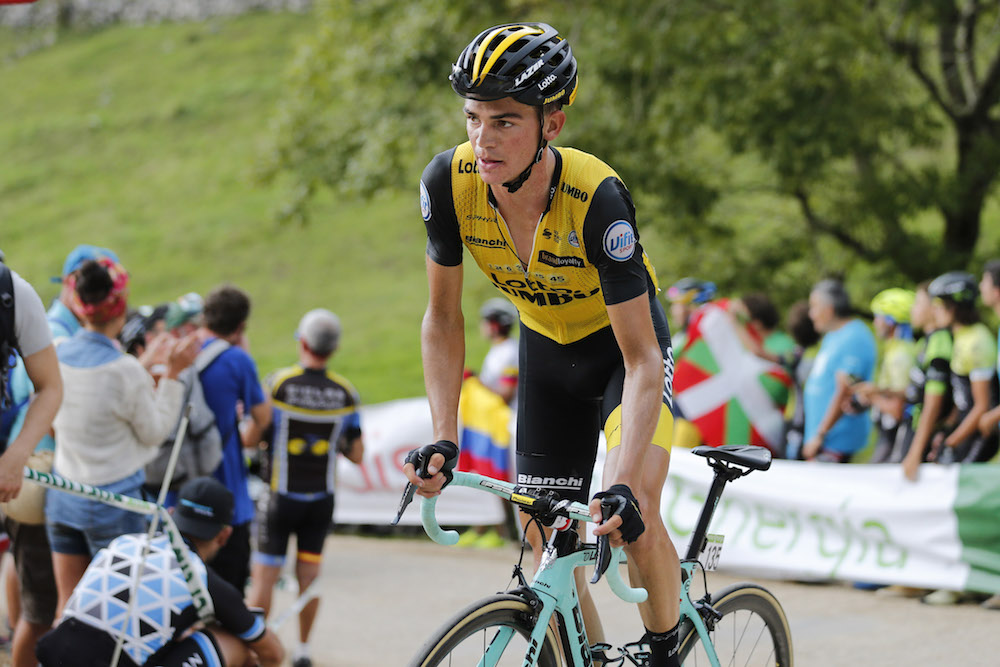 Tour of Spain: Sepp Kuss: "Maybe it was too early to leave but I felt good"