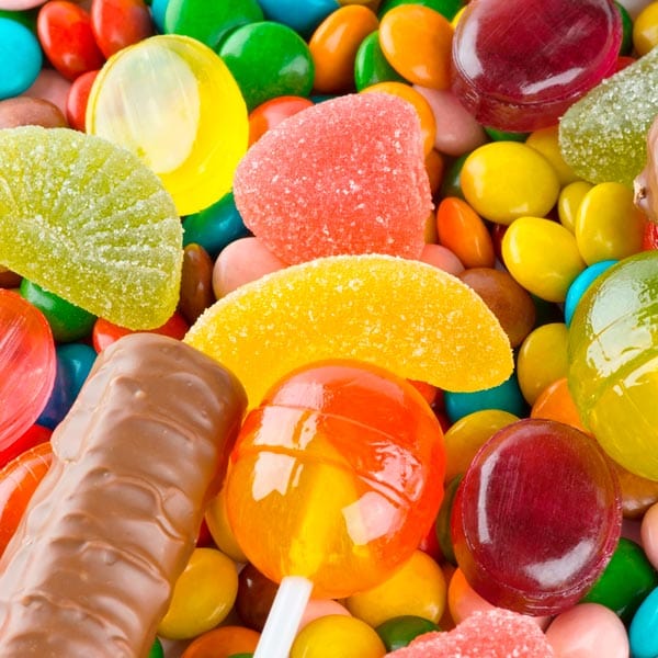 no recibir dulces a lo extraños