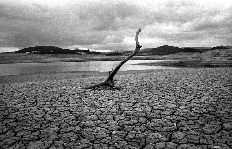 agotamiento del agua