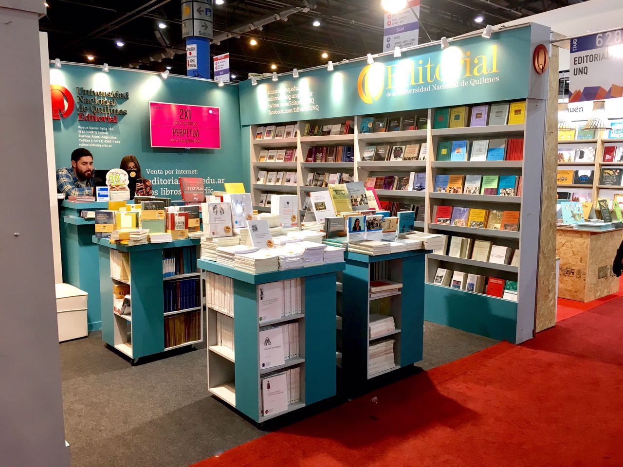 La Editorial UNQ en la 43ª Feria Internacional del Libro 