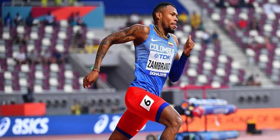 Los colombianos Zambrano y Perlaza, a semifinales en 400 m del Mundial