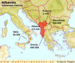 Los Dialectos del Albanés