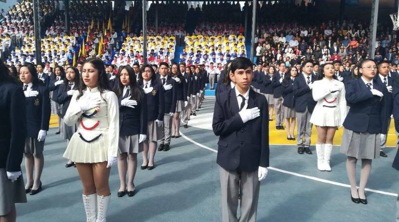 300 estudiantes pusieron el grito de ¡Sí juro...