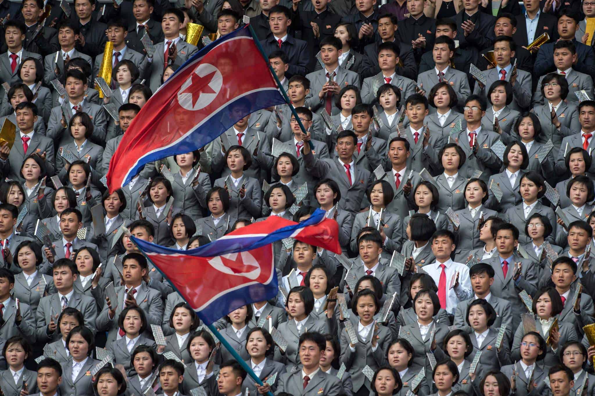Corea del Norte recibe a Corea del Sur por primera vez en la historia en partido oficial