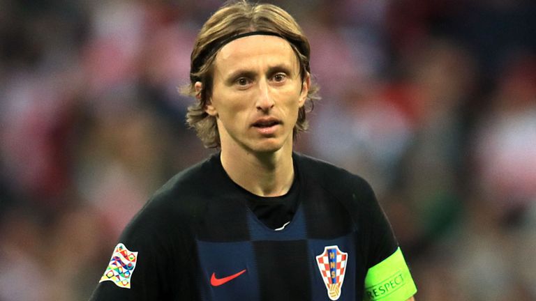 Modric se afina con Croacia pensando en el Clásico