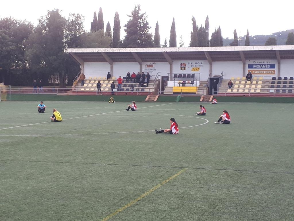 El fútbol femenino en huelga.