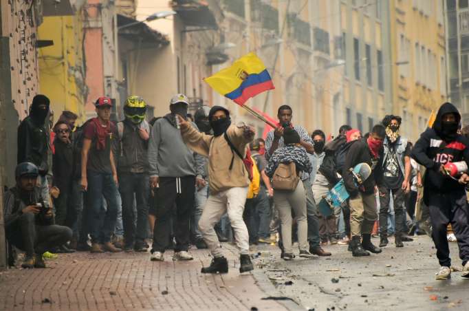 Ecuador país vandálico