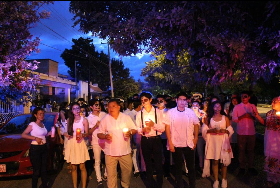 Paseo de las animas de la escuela preparatoria estatal no. 3 CTM